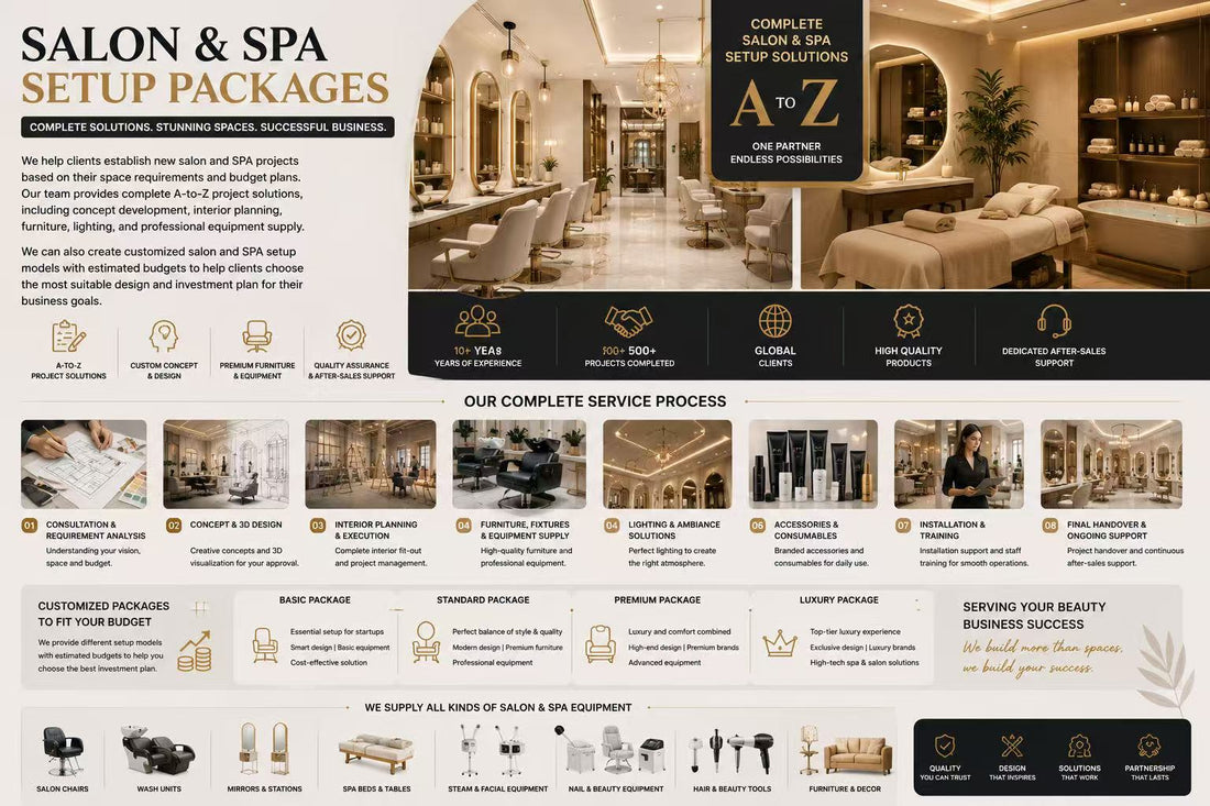 Salon & SPA Setup Packages
