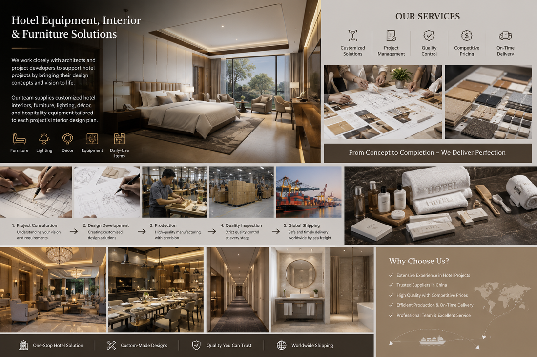 Hotel Equipment, Interior & Furniture Solutions