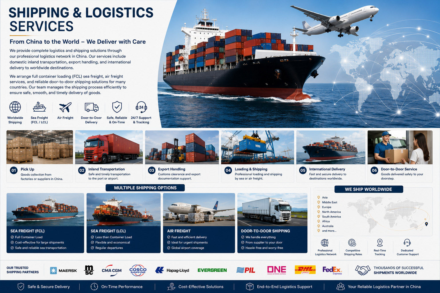 Shipping & Logistics Services