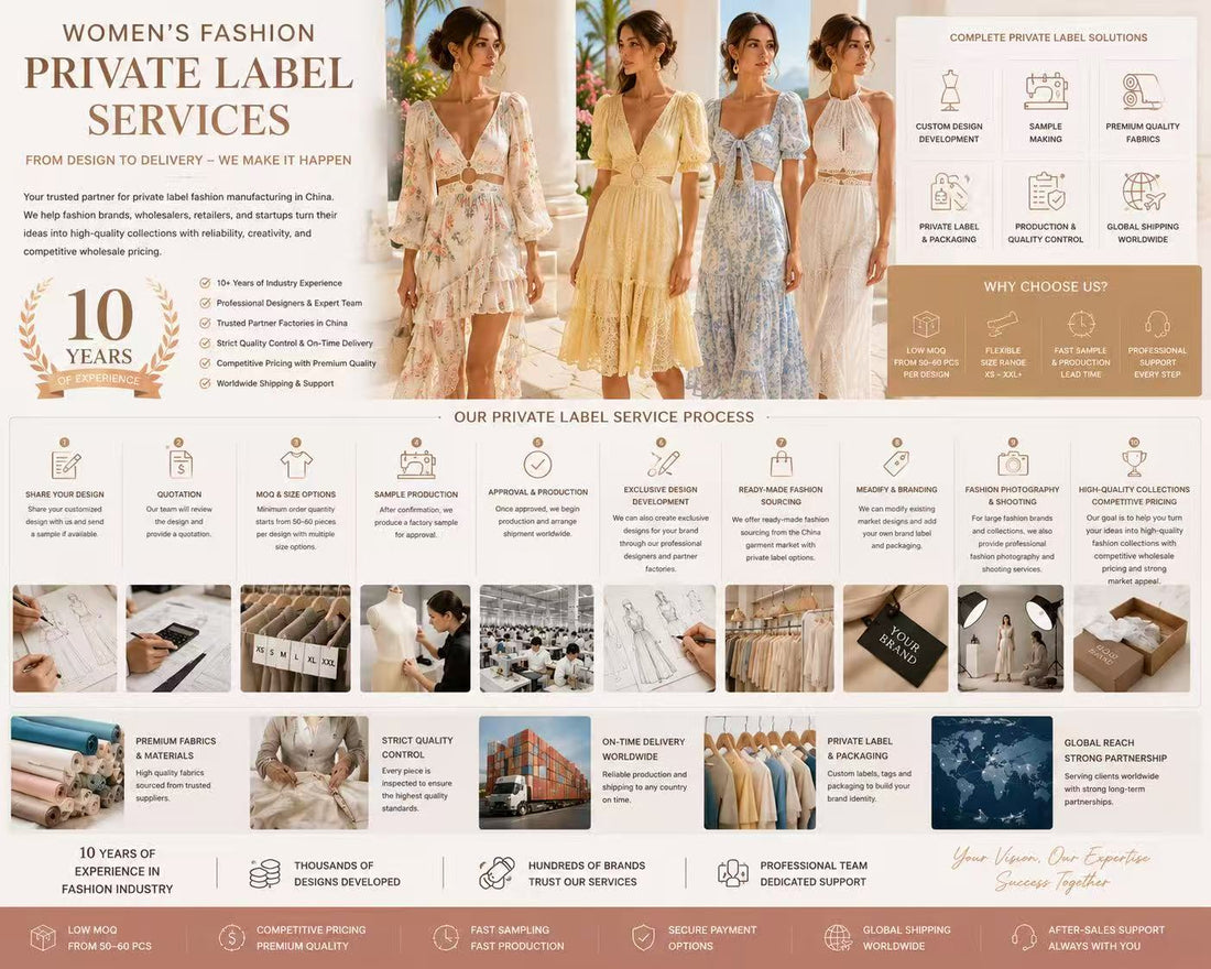 Women’s Fashion Private Label Services
