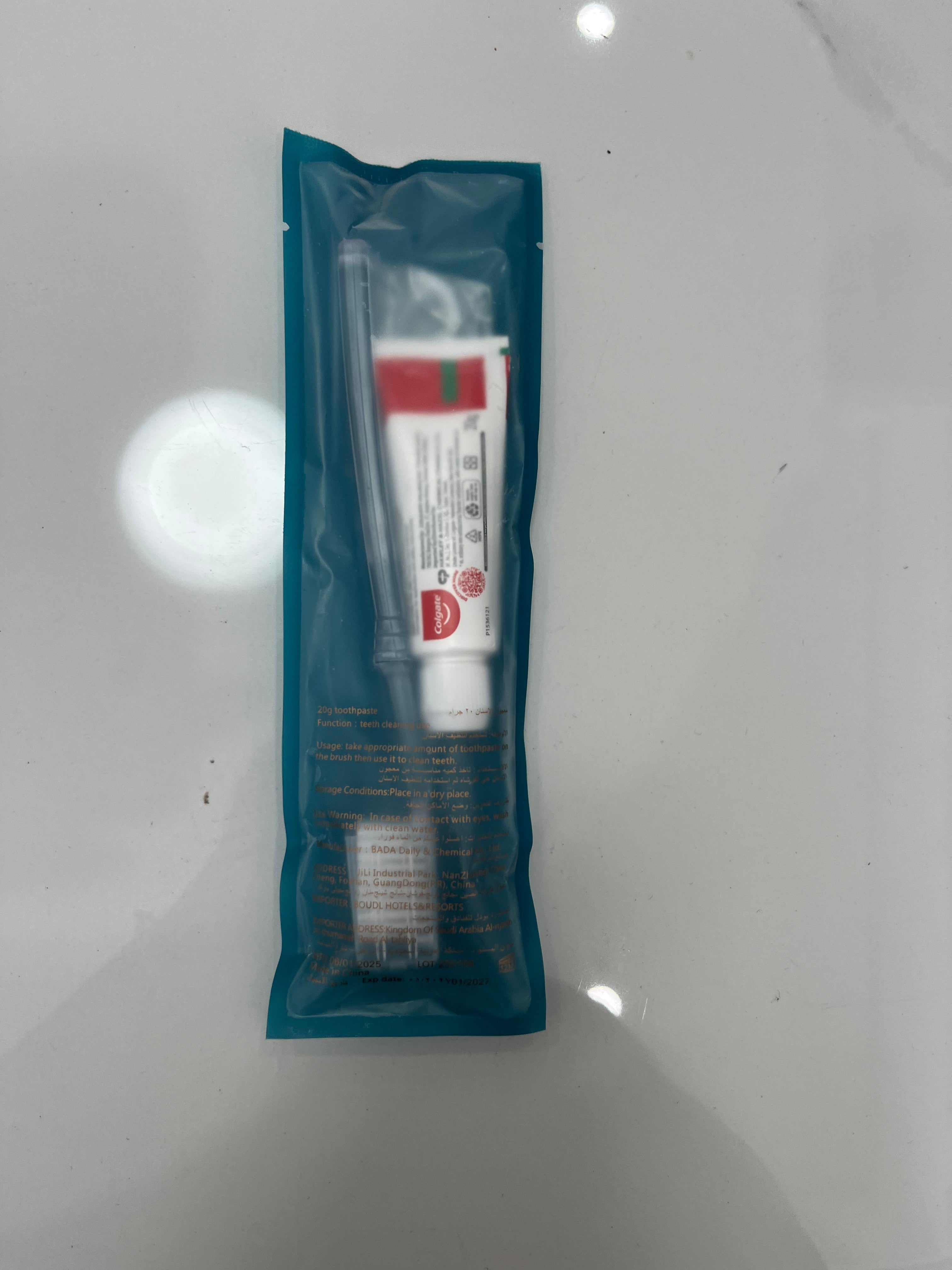 Hotel Disposable Dental Kit